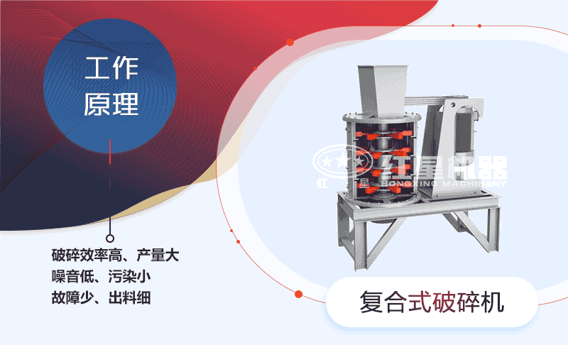 复合式破碎机工作原理图